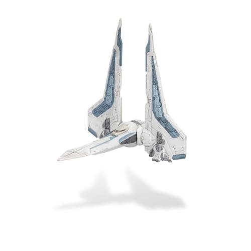 Star Wars Micro Galaxy Squadron Bo-Katan’s Gauntlet Fighter (Armada Edition) - 5-inch Vehicle with Rotating Wings and 1-Inch Micro Figure Accessory thumbnail 6