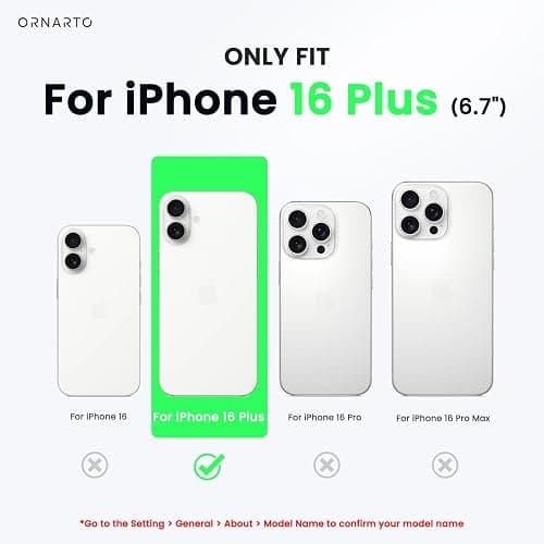 ORNARTO Compatible with iPhone 16 Plus Case 6.7, Slim Liquid Silicone 3 Layers Full Covered Soft Gel Rubber Phone Case Protective Cover 6.7 Inch, Chalk Pink thumbnail 2