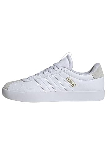 adidas Women's VL Court 3.0 Sneakers | Casual Shoes, Skateboarding-Inspired, Low-Cut, T-Toe, Lace Closure, Lightweight Cushioning, Standard Fit, For Everyday Wear - Image 1