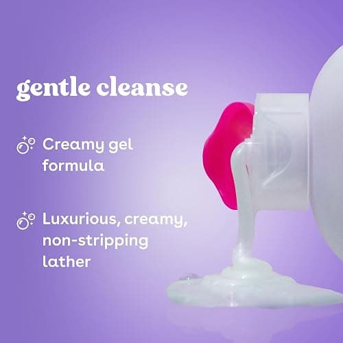 eos Cashmere Body Wash – Vanilla Cashmere, Moisturizing Body Wash, Creamy Gel Formula, with Shea Butter, Glycerin, Vitamin E, pH Balanced, Sensitive Skin, Vegan, 16 fl oz thumbnail 5