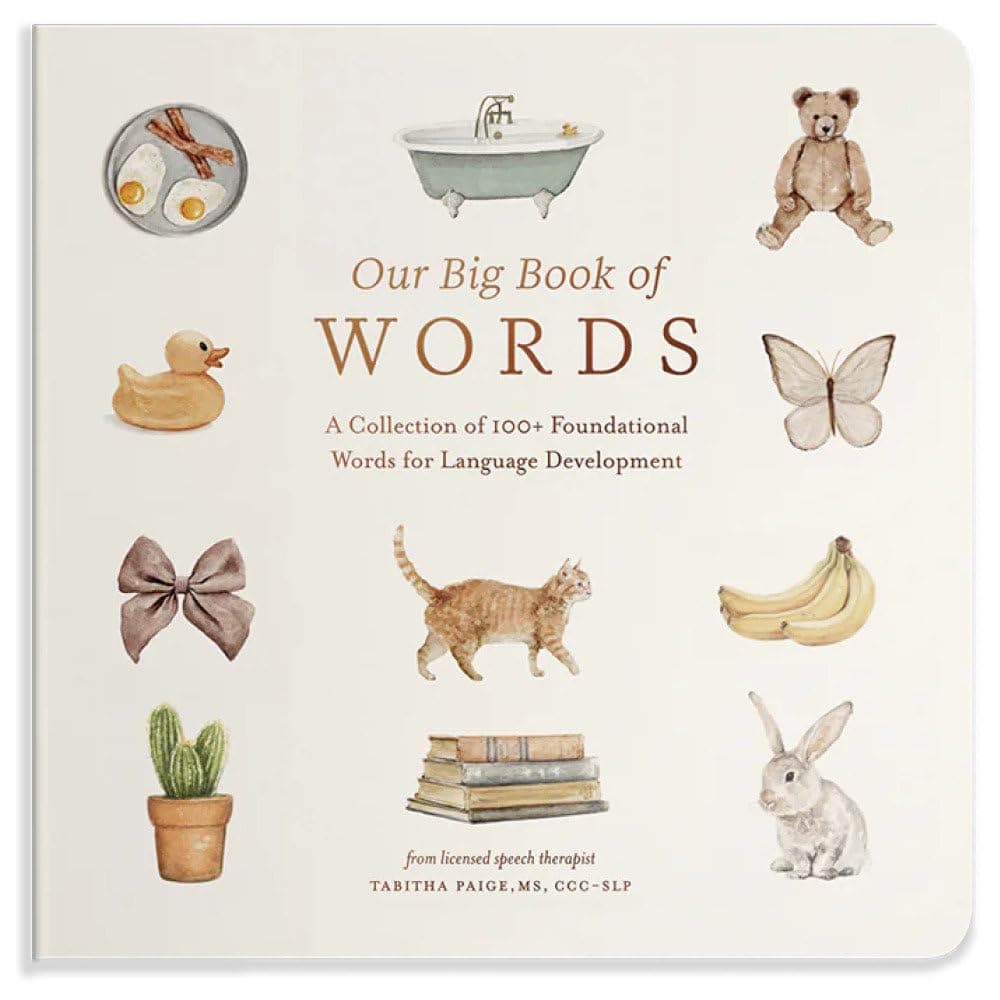 Our Big Book of First Words: A Collection of 100+ Foundational Words for Language Development - Image 1