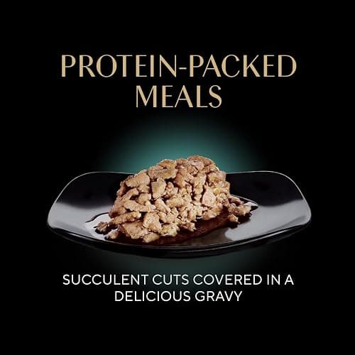 Sheba Perfect Portions Wet Cat Food Cuts in Gravy, Roasted Chicken Entree, with Sustainable Salmon, Tender Turkey Entree, 2.6 oz. Twin-Pack Trays (24 Count, 48 Servings) thumbnail 5