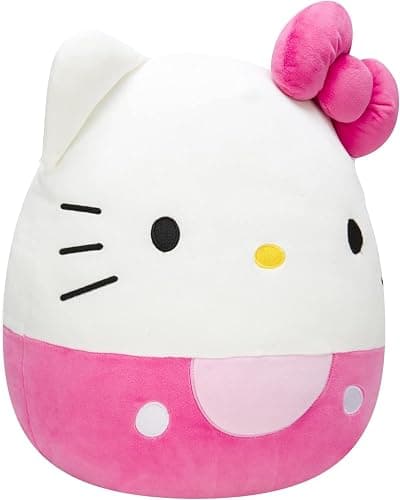 Squishmallows Hello Kitty Pink Bow & Shorts 14-Inch - Sanrio Ultrasoft Stuffed Animal Large Plush Toy, Official Kellytoy thumbnail 4