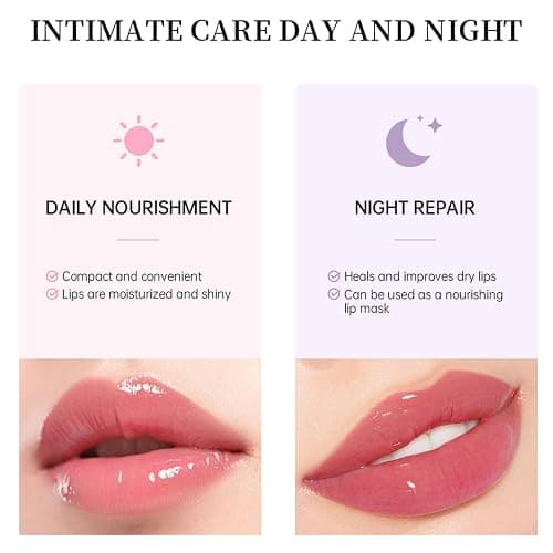Riroenst 3 Color Hydrating Lip Gloss Set, High Shine Plumping Butter Balm, Glass Finish Glow Oil, Natural Jelly Tint for Women thumbnail 7