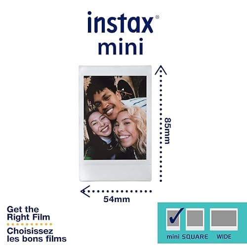 Fujifilm Instax Mini EVO Instant Camera - Black - Camera Only thumbnail 8