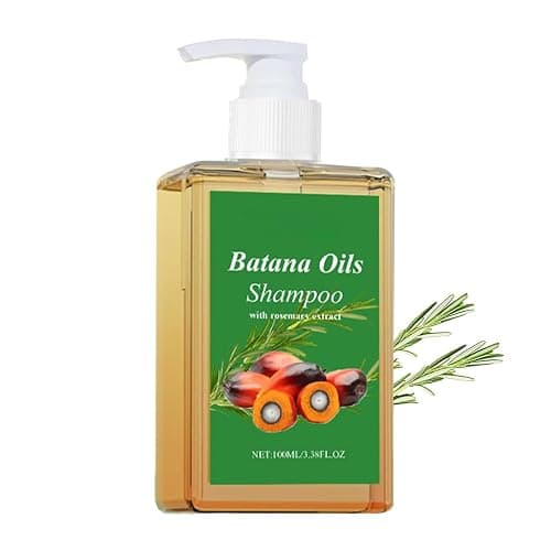 XIKRO 100% Batana Oil Shampoo, 100% Rosemary Oil, Shampoo De Batana Para La Caida Del Cabello, Nourishes and Regenerates Hair-Soft and Fluffy for Men & Women (1pcs) - Image 1