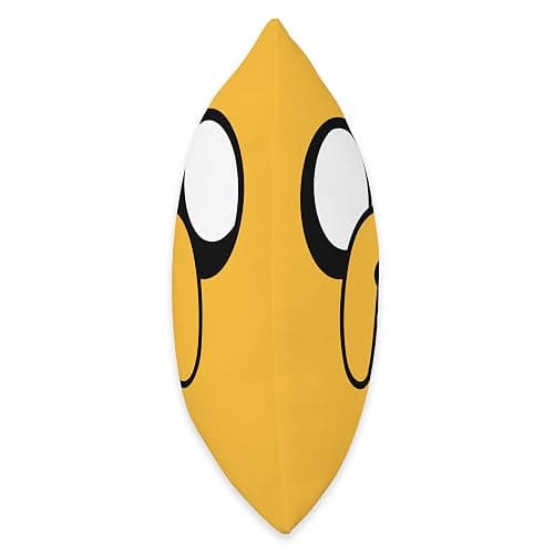 Adventure Time Jake Head Throw Pillow thumbnail 3