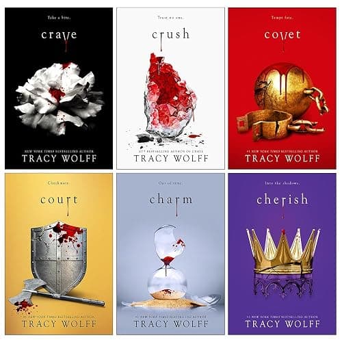 Crave Series 6 Books Collection Set By Tracy Wolff (Crave, Crush, Covet, Court, Charm & Cherish) thumbnail 5