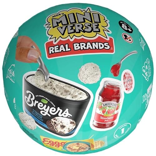 MGA's Miniverse Real Brands, 2-Pack, Mini Collectibles - Mystery Blind Packaging, Food Brands, Replica Food, NOT Edible, Collectors, Gift, 8+ thumbnail 9