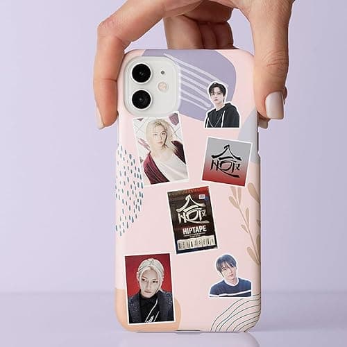 300PCS Stray-Kids Stickers Set, Cute Stickers for Door, Car, Skateboard, Cellphone for Fans (Black) thumbnail 8