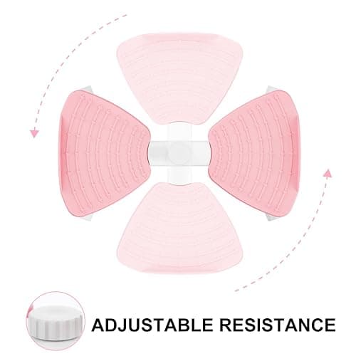 Zieuyend Waist Twister Machine with Resistance Band, Silent Exercise Twist Board for Core & Belly Fat Workout, Non-Slip Home Fitness Disc for Men & Women thumbnail 6