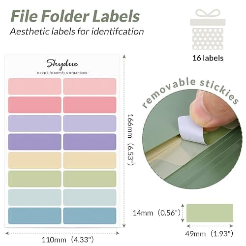 SKYDUE Accordion File Organizer, Expanding File Folder with 7 Pockets, Portable Receipt Paper Bill Document Organizer, Letter/A4 Size Filing Folder School Office Supplies, MossGreen thumbnail 5