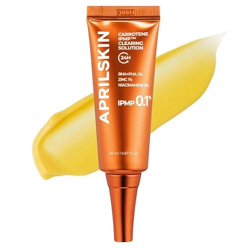 APRILSKIN Carrotene IPMP™ Clearing Solution || Quickly soothes troubled areas and helps clear blemishes | Formulated with BHA, AHA, Niacinamide & Zinc Oxide | Vegan, Cruelty-Free (0.67fl.oz.) - Image 1
