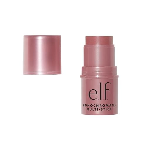 e.l.f., Monochromatic Multi Stick, Creamy, Lightweight, Versatile, Luxurious, Adds Shimmer, Easy To Use On The Go, Blends Effortlessly, Sparkling Rose, 0.17 Oz - Image 1