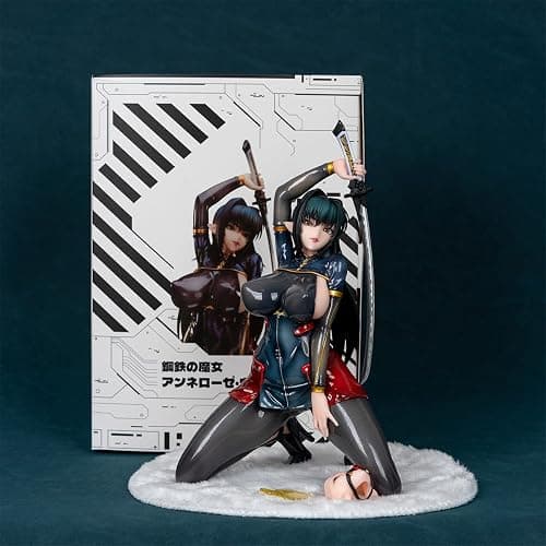 RZAHUAHU Taimanin Asagi Annerose Vajra Figur im Maßstab 1:6 – Anime- und Spielcharaktere – PVC-Tischfiguren thumbnail 3