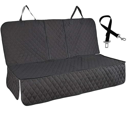 Honest Dog Car Seat Covers, Dog seat Cover with Side Flap for Cars, Trucks, and Suv's - Waterproof & Nonslip Pet Seat Cover for Backseat - Image 1