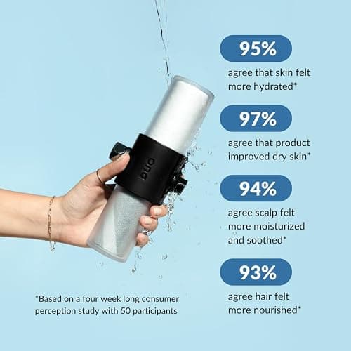 Weddell Duo Shower Filter - NSF Certified Shower Filter, High Pressure Activated Carbon Filter, Removes Chlorine, PFAS & Particulates, Clinically Tested For Healthier Skin & Hair (Black) thumbnail 8
