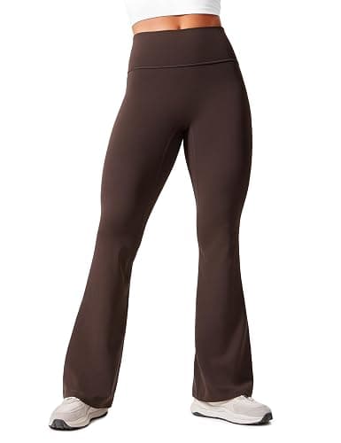 CRZ YOGA Secretsculpt Butterlift Flare Leggings 31" - No Front Seam High Waist Bootcut Yoga Pants Booty Scrunch Butt - Image 1