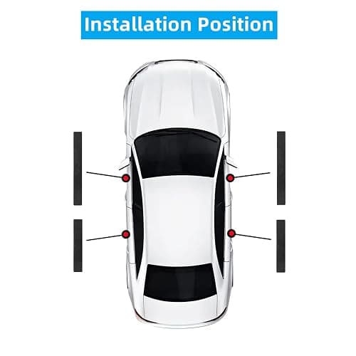 4Pcs Car Door Sill Protector for Civic Accessories Fit for Civic Carbon Fiber Leather Door Sill Sticker, Decoration Door Sill Scuff Plate Sticker for Auto SUV thumbnail 4