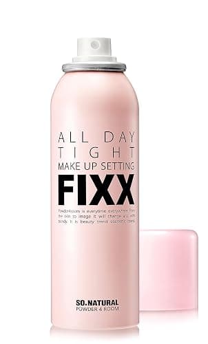 SONATURAL All Day Tight Make Up Setting Fixer – Award-Winning Makeup Setting Spray, Ultra-Fine Mist for Long-Lasting Wear – With Centella, Tea Tree & Lemon Extracts – Korean Skincare, 2.53 fl oz - Image 1