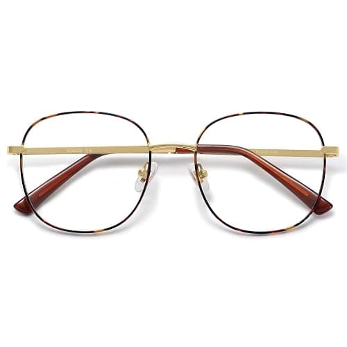 SOJOS Classic Square Blue Light Blocking Glasses for Women Men Stylish Computer Glasses SJ1137 - Image 1