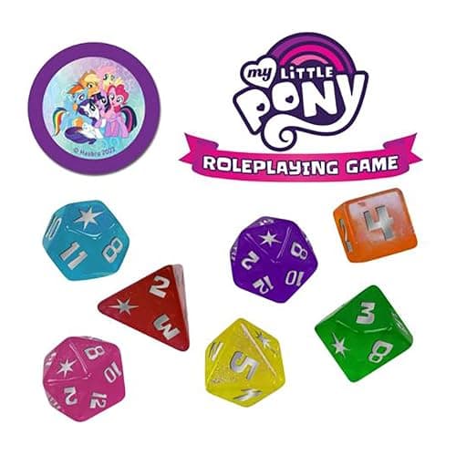 Renegade Games My Little Pony: Roleplaying Game - Dice Set - RPG Accessory, Pink thumbnail 7