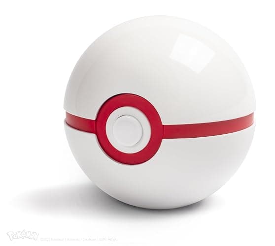 The Wand Company Original Poké Ball Authentic Replica - Realistic, Electronic, Die-Cast Poké Ball with Display Case Light Features – Officially Licensed by Pokémon thumbnail 7