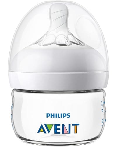 Philips Avent Natural Baby Bottles, with First Flow Nipple, 2OZ/60ML, 2 Pack, SCF019/25 thumbnail 4