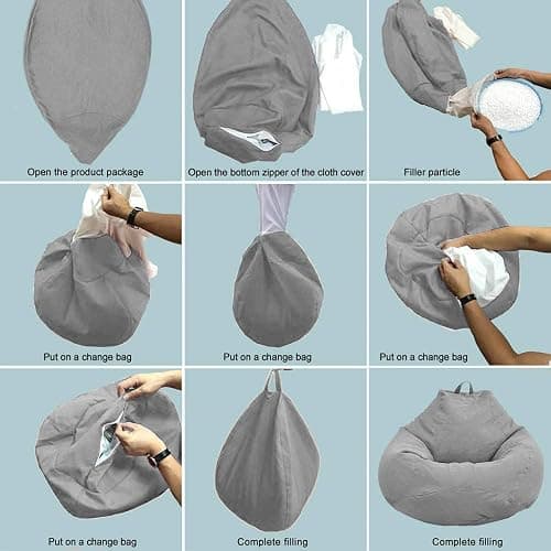 Bean bag cover thumbnail 3