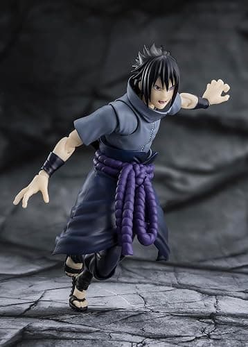 TAMASHII NATIONS - Naruto - Sasuke Uchiha -Solidary Shinobi- S.H.Figuarts Action Figure thumbnail 8