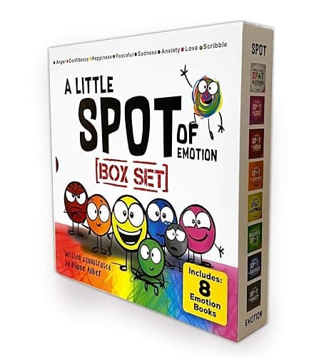 A Little SPOT of Emotion 8 Book Box Set (Books 1-8: Anger, Anxiety, Peaceful, Happiness, Sadness, Confidence, Love, & Scribble Emotion) thumbnail 3