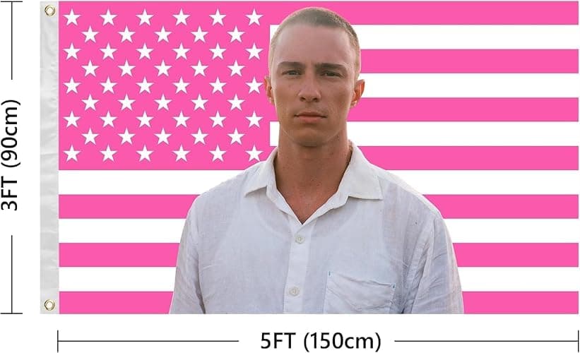 Funny Flags for Drew Starkey Fans Room College Dorm Bedroom Wall Tapestry Decor for Indoor and Outdoor Party Decoration Banner Poster Gift thumbnail 3