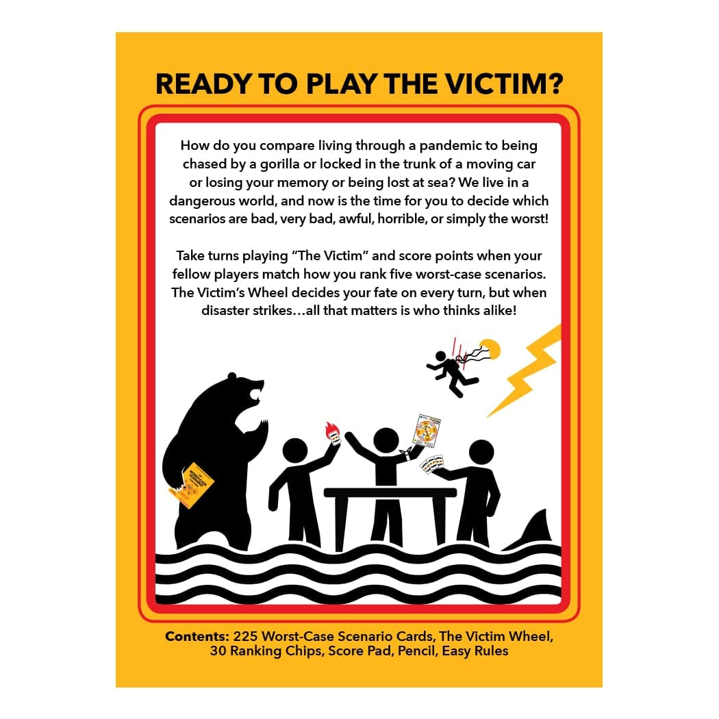 Moose Games The Worst Case Scenario Card Game | All-New Family/Party Game for Adults and Kids 10+ | 0% Trivia and 100% Humorous Fun thumbnail 8