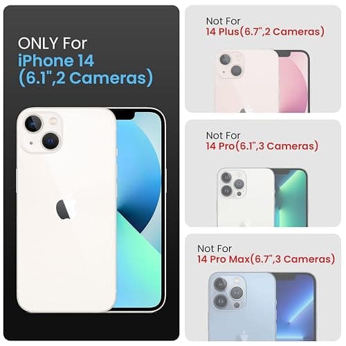 FireNova Designed for iPhone 14 Case, Silicone Upgraded [Camera Protection] Phone Case, Soft Anti-Scratch Microfiber Lining Inside, 6.1 inch, Light Brown thumbnail 6
