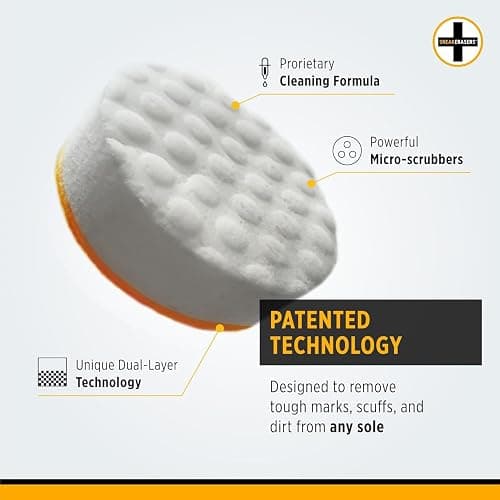 SneakERASERS Instant Sneaker Cleaner Sponge, Effective Shoe Cleaning for White Sneakers, Tennis Shoes - thumbnail 5