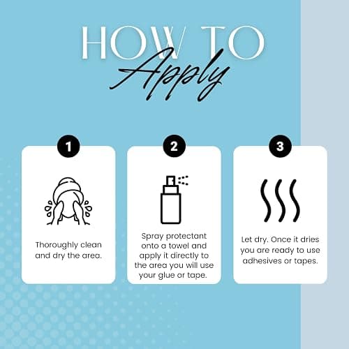 The Hair Diagram - Bold Hold Skin Protectant - Sensitive Skin Scalp Protector and Antiperspirant - Irritation Protection from Lace Wig Glues, Tapes, and Hair Adhesives - Sweat Shield and Scalp Care thumbnail 6