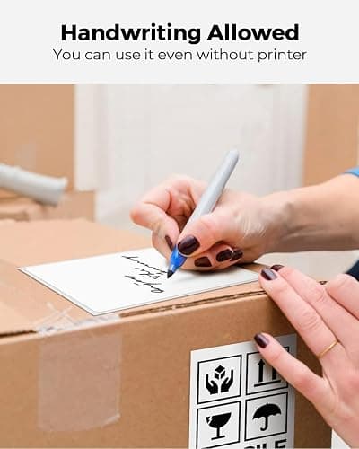 MUNBYN Thermal Direct Shipping Labels, 4x6 Labels for Thermal Printer, 500 Sheets/1 Rolls, Commercial Grade thumbnail 3