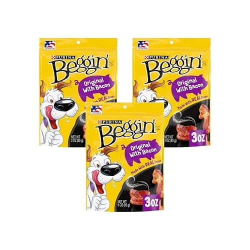 Beggin' Strips Original Bacon 3 Ounce (Pack of 3) - Image 1