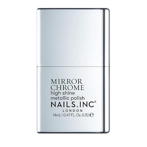 Nails.INC Mirror Chrome Nail Polish, Longwear, Rapid Dry, Cruelty Free, Vegan, 21 Free - Image 1