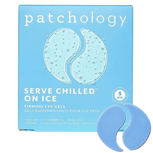 Patchology Iced Cooling Under Eye Patches for Puffy Eyes, Dark Circles & Wrinkles, Undereye Gel Patches with Peptides, Cloudberry Oil & Bakuchiol, Teen Christmas Gifts & Stocking Stuffers (5 Pairs) thumbnail 9