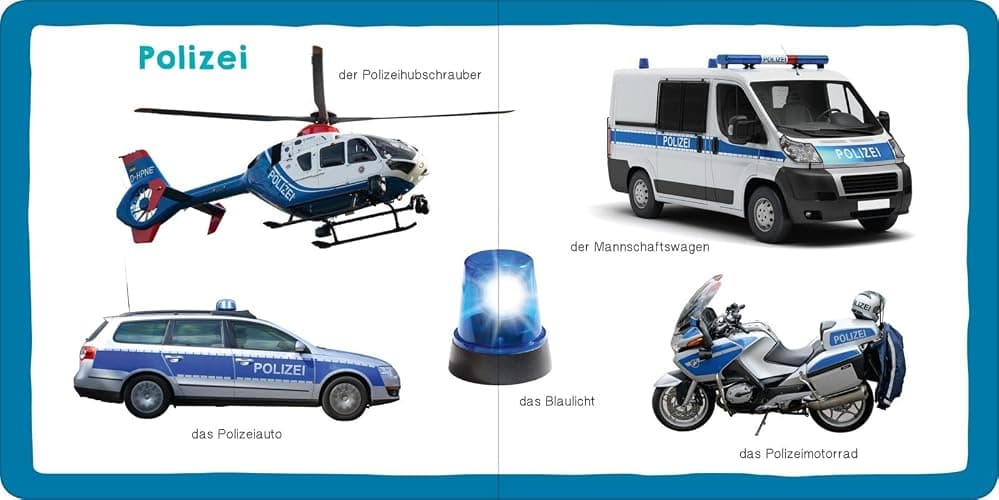 Meine ersten 100 Fahrzeuge: Foto-Wörterbuch | Stabiles Pappbilderbuch für die Sprachentwicklung ab 12 Monaten thumbnail 4