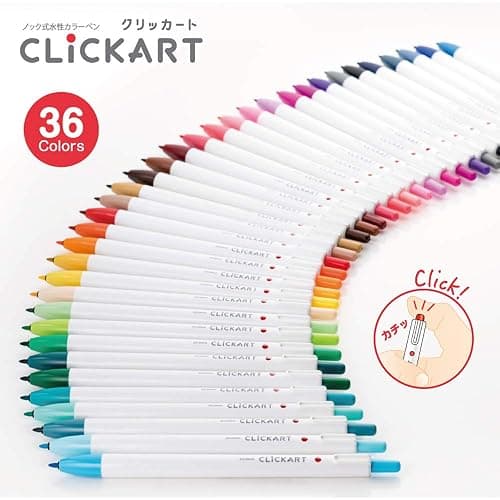 Zebra Clickart Water-based Pen Standard 12 Colors Set, WYSS22-12CST thumbnail 2