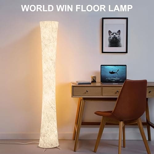 WORLD WIN Floor Lamp, 61'' Smart RGB LED Corner Lamp with Music Sync and 16 Million DIY Colors, 3 Color Temperature, APP & Remote Control, Color Changing Standing Floor Lamp for Bedroom Living Room thumbnail 7