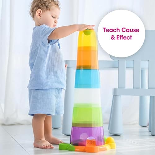 Edushape Stack & Drop Tower, Multi thumbnail 5