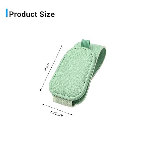 Yuoyar 2 Packs Magnetic Sunglass Holder for Car Visor - Universal Sunglasses Clip for Different Size Eyeglasses - Convenient Interior Car Accessories (Green) thumbnail 7