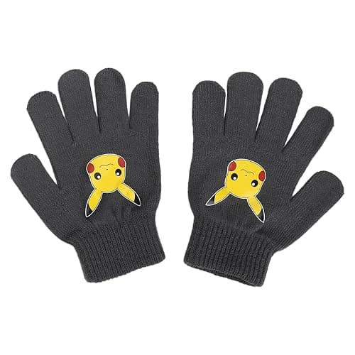 Pokemon Character Collage Youth Cuffed Beanie and Gloves Set thumbnail 4