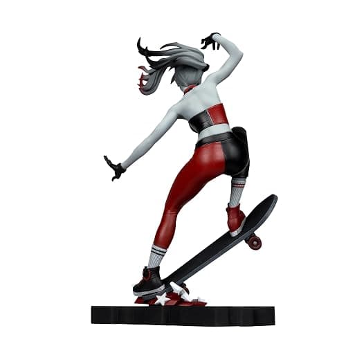 DC Direct - 1:10 Scale Harley Quinn Resin Statue by Ivan Tao (Harley Quinn: Red, White & Black) - McFarlane Toys thumbnail 3