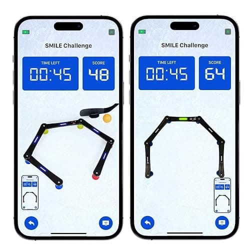 Potent Digital Stickhandling Trainer 2.0 with App-Enabled Training, Built-in Scoreboard & Countdown Timer - Practice Puck Control & Reaction Times, Portable On & Off Ice Hockey Training Aid thumbnail 8