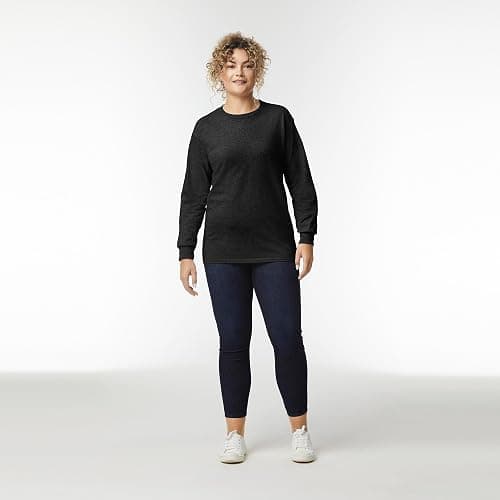 Gildan Adult Ultra Cotton Long Sleeve T-Shirt, Style G2400, Multipack thumbnail 3