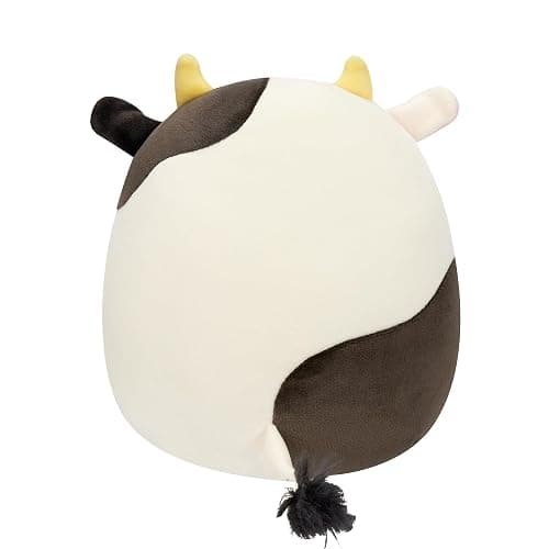 Squishmallows SQCR05373 Connor - Vaca Blanca y Negra, 19 cm, Multicolor thumbnail 5